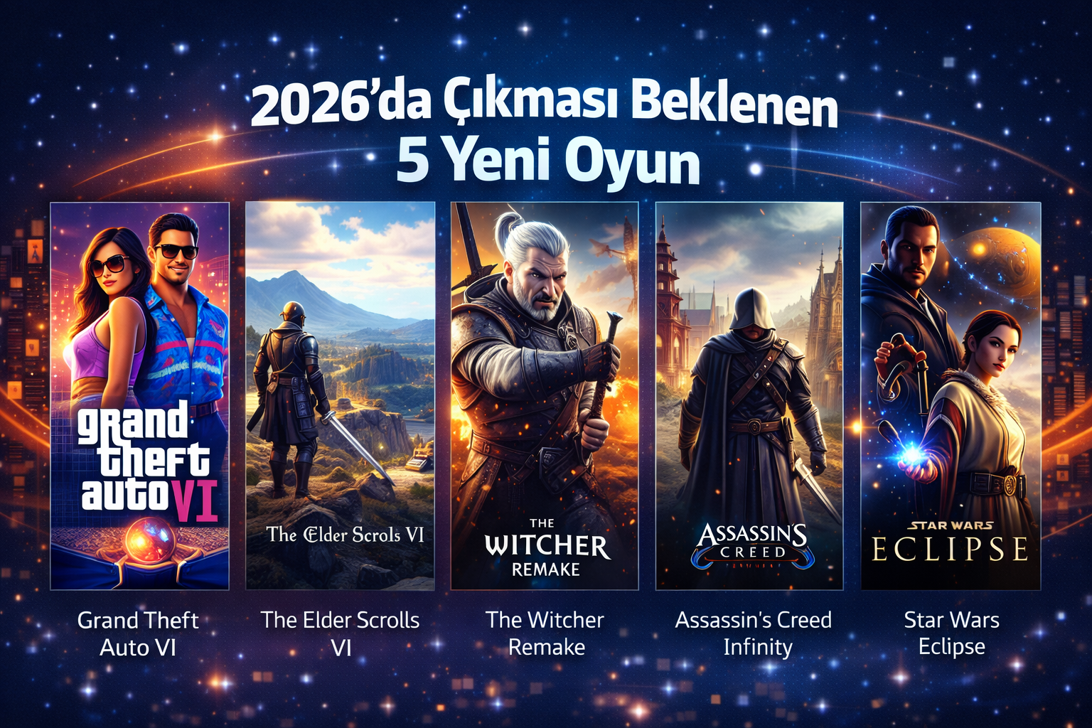 2026’da Çıkması Beklenen 5 Yeni Oyun